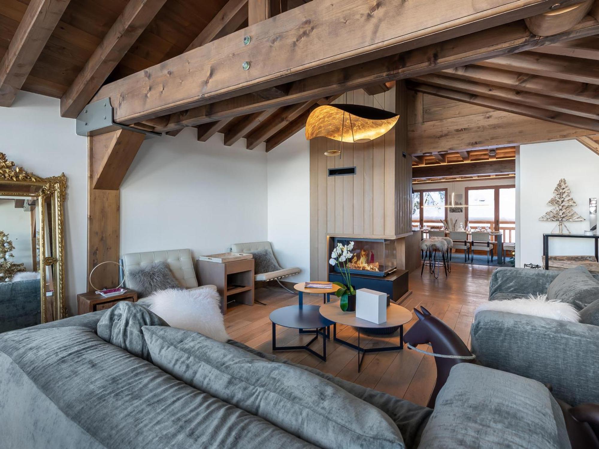 Chalet Entierement Renove Au Centre De Courchevel Village, Ideal Pour 10 Adultes Et 4 Enfants - Fr-1-562-50 외부 사진